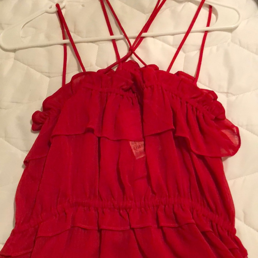 H&M red top